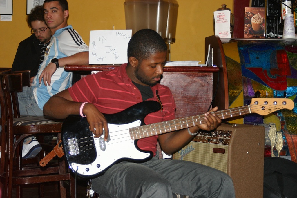Jean on bass